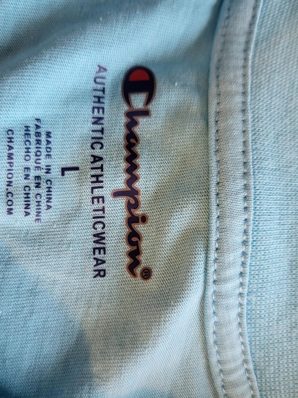 Girls Champion Blue Cap Sleeve Tshirt Size Large NWT Athletic Wear